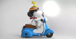snoopy moto