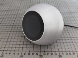 Sphere Enclosure (M3O1) for pimoroni HyperPixel 2.1 round Touch and *Raspberry Pi*