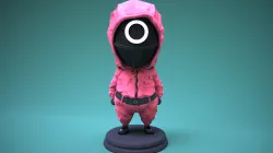 Squid Game Pink Soldier