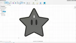 Star LED Lamp SUPER MARIO