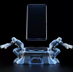 STAR WARS - CELL PHONE BASE