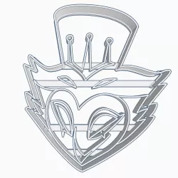 Stolas Helluva Boss / Hazbin Hotel Cookie Cutter