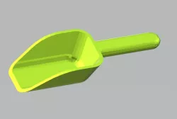 Sugar flour spice scoop