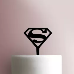 Superman cake topper