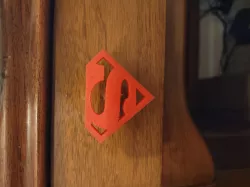 Superman Drawer knob