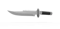 Survival Knife LS-1 from the movie Commando 1985