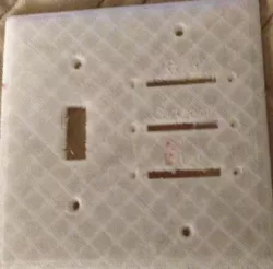 Switchplate with RGB sliders
