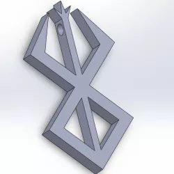 Symbol of sacrifice - Necklace/Keychain (Berserk)