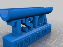 TESLA Ticker Desktop Pen Holder