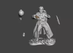 THE GOONIES DATA WITH COMPLEMENTS ARTICULATED FIGURE .OBJ .STL