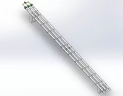 Tilted Hydroponics Sytem