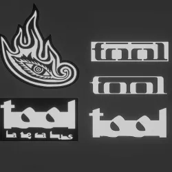 TOOL STENCIL AND LOGOS