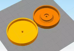 turntable figurine painting