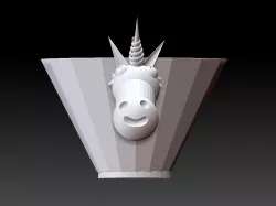 unicorn flowerpot - unicon flowerpot