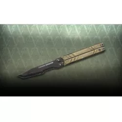 Valorant Butterfly Recon Knife (Fully Mountable, Balisong)