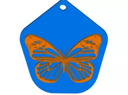 Wind Chime Upgrade – 3d Butterfly Sail – Wind Catcher