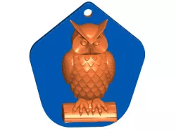 Wind Chime Upgrade – 3d Owl Sail – Wind Catcher