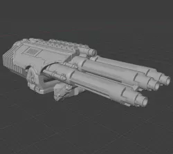 WL-C Zhor-pattern Linked Triple Turbo Cannons
