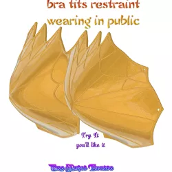 Women Female BRA Tongue Breast Boobs Bondage Chastity Device Restraints tits boobs version fb-04-02 3d print cnc