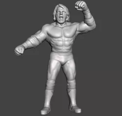 WWE WWF LJN Style AJ Styles Custom Figure