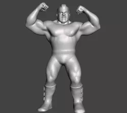 WWE WWF LJN Style Road Warrior Animal Figure