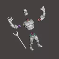 wwf hasbro warlord wwf vintage 1990s