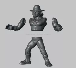 WWF-WWE Costum Undertaker Hasbro Sale %