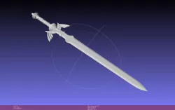 Zelda Master Sword Printable Assembly