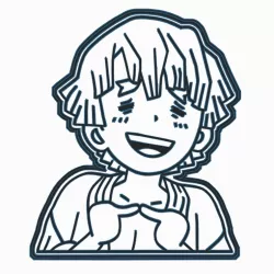 ZENITSU - NEZUKO CHAN COOKIE CUTTER / ANIME DEMON SLAYER'S
