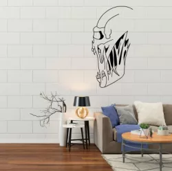Zombie wall decoration stencil