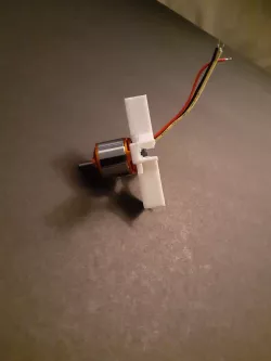 1510 Brushless motor mount for Dollartree foam board airplanes
