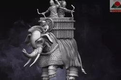 28mm Roman Auxiliary War Elephant