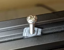 #4-40 T Slot for 1/4" nut