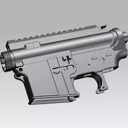 Airsoft M4/M16 AEG Mil-spec Receiver Set