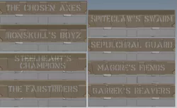 ALL SHADESPIRE holders, 3D-files W U Storage