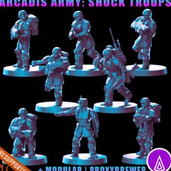 Arcadis Army: Shock Troops