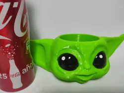 Baby Yoda pencil holder or cup