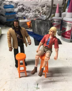 Bar Stool (1:18 scale)