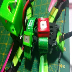 Battery strap mount for BN220 GPS