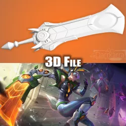 Battle Bunny Prime Riven League of Legends STL file