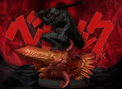 Berserk Guts vs Grunbeld 3d print statue