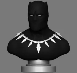 Black Panther Bust