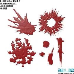 Blood Effects Splat Pack 1