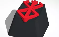 brand of sacrifice keycap berserk
