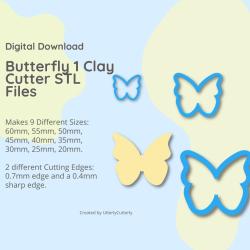 ▷ butterfly stl 3d models 【 STLFinder 】