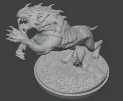 Caragor from Middle Earth Vidogame