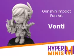 Chibi Venti | KICKSTARTER LAUNCH FREEBIE | Genshin Impact