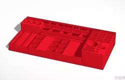 Compact modeling tool holder