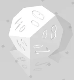 D% Sharp Edge Vertical - Scribble Font