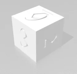 D6 Sharp Edge - Fantasy Elf Font